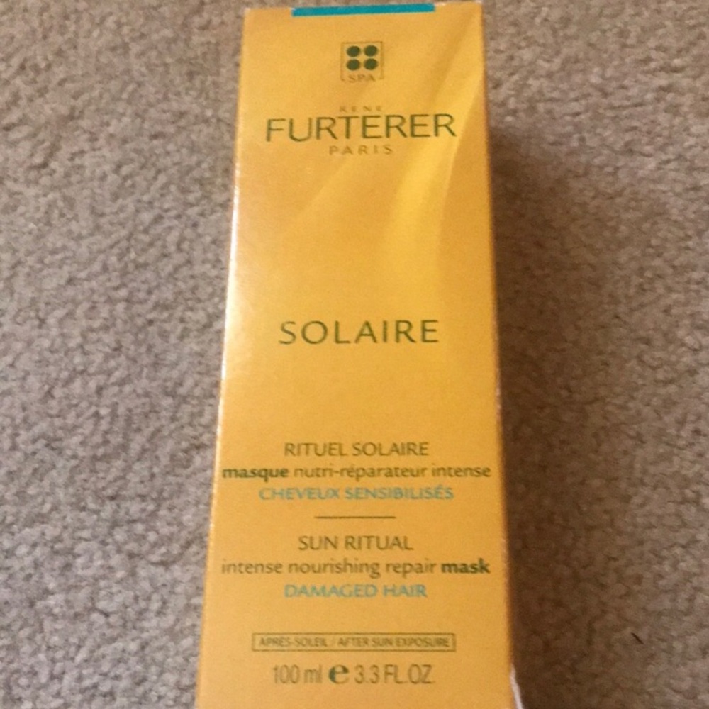 Solaire Intense Nourishing Repair Hair Mask NIB! Rene Furterer! SOLD OUT.